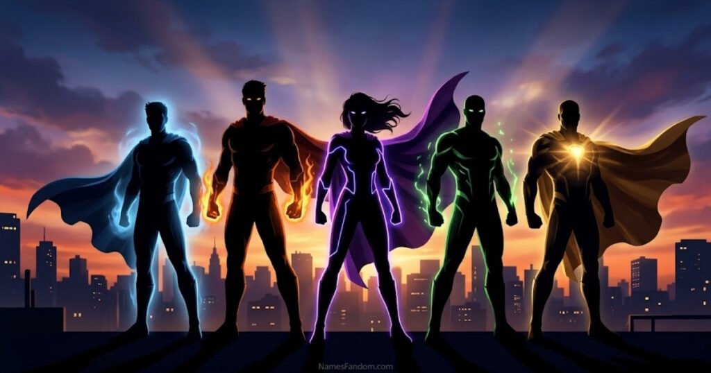 Superhero Team Names
