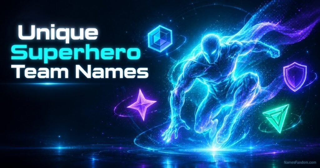 Unique Superhero Team Names