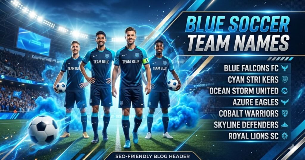 Blue Soccer Team Names