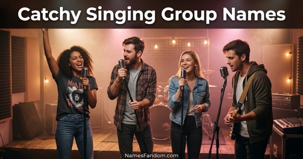 Catchy Singing Group Names