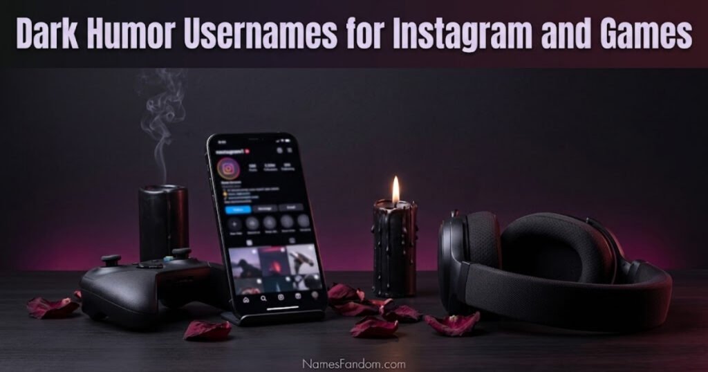 Dark Humor Usernames for Instagram and Games