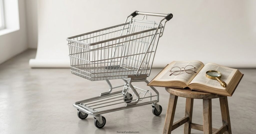 Proper Name for Shopping Cart