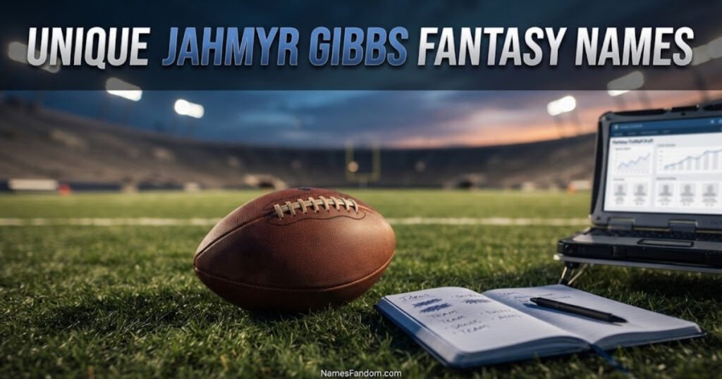Unique Jahmyr Gibbs Fantasy Names