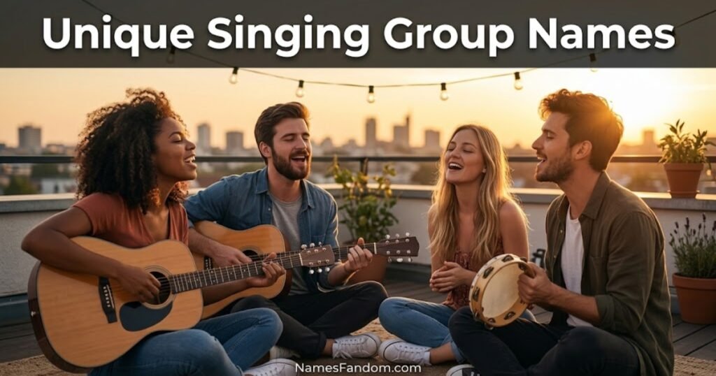 Unique Singing Group Names