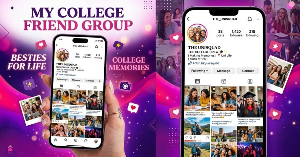 College Group Names For Instagram