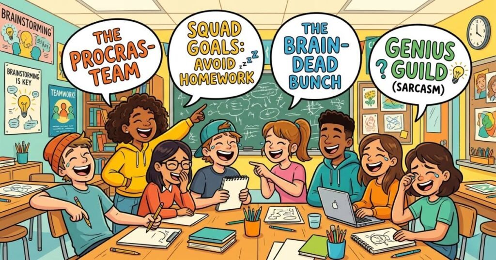 Funny Student Group Names