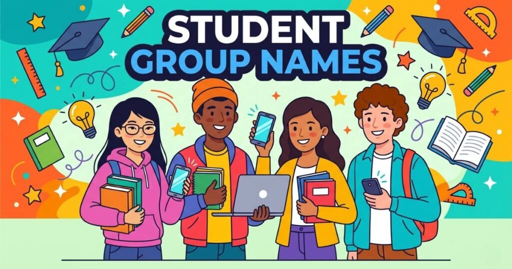 High School Student Group Names