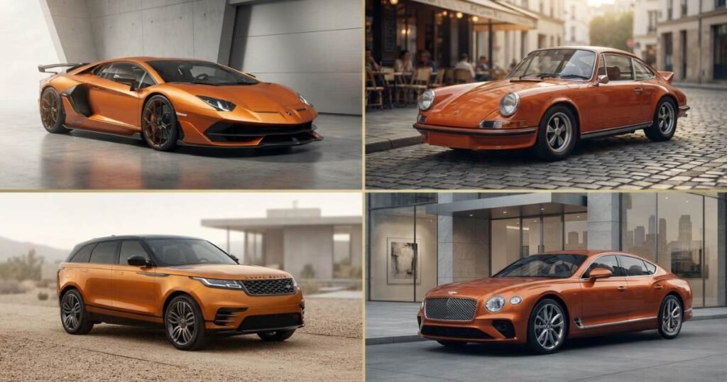 Orange Car Names Boy