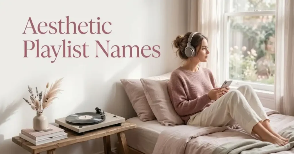 Aesthetic Playlist Names