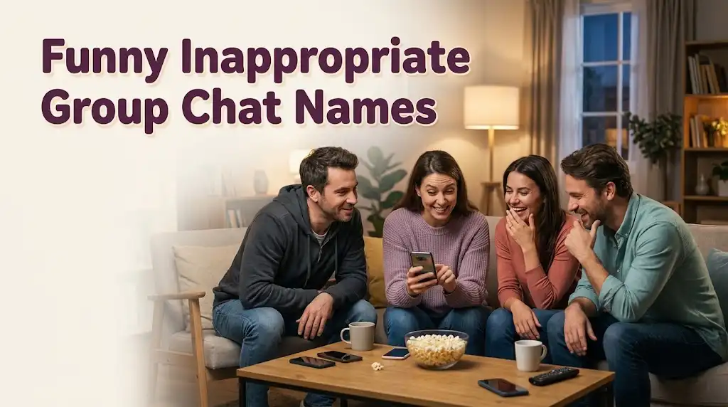 Funny Inappropriate Group Chat Names
