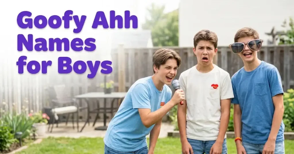 Goofy Ahh Names for Boys
