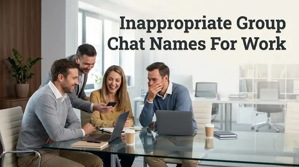 Inappropriate Group Chat Names For Work