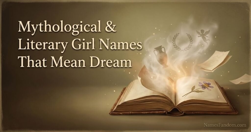 Mythological & Literary Girl Names That Mean Dream