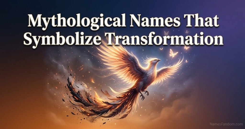 Mythological Names That Symbolize Transformation