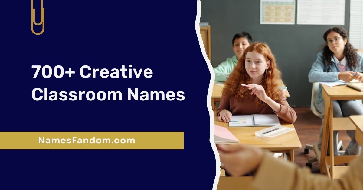 Creative Classroom Names