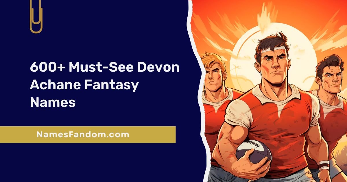 Devon Achane Fantasy Names