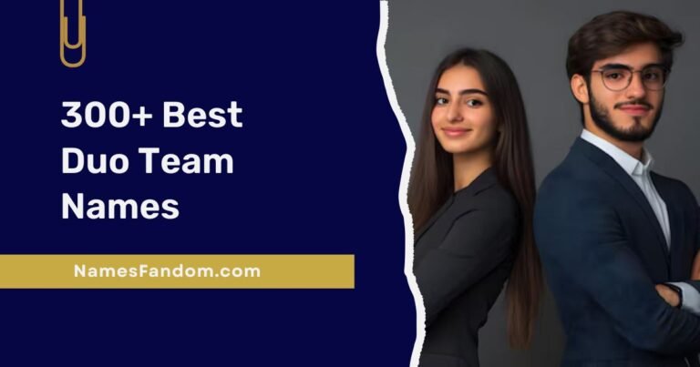 Duo Team Names