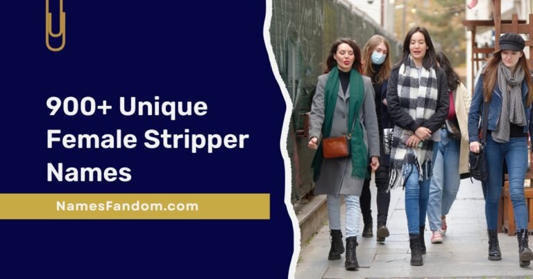 Female Stripper Names