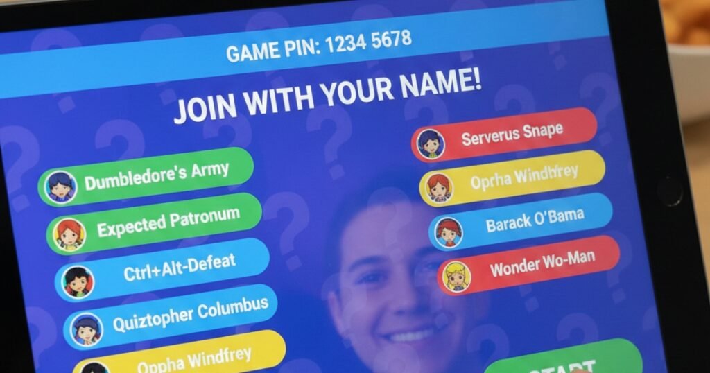 Kahoot Names for Games