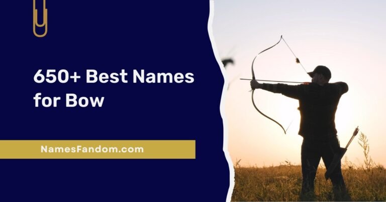 Names for Bow