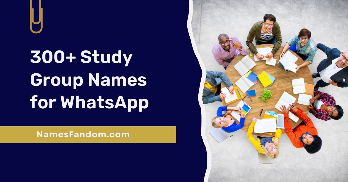 Study Group Names