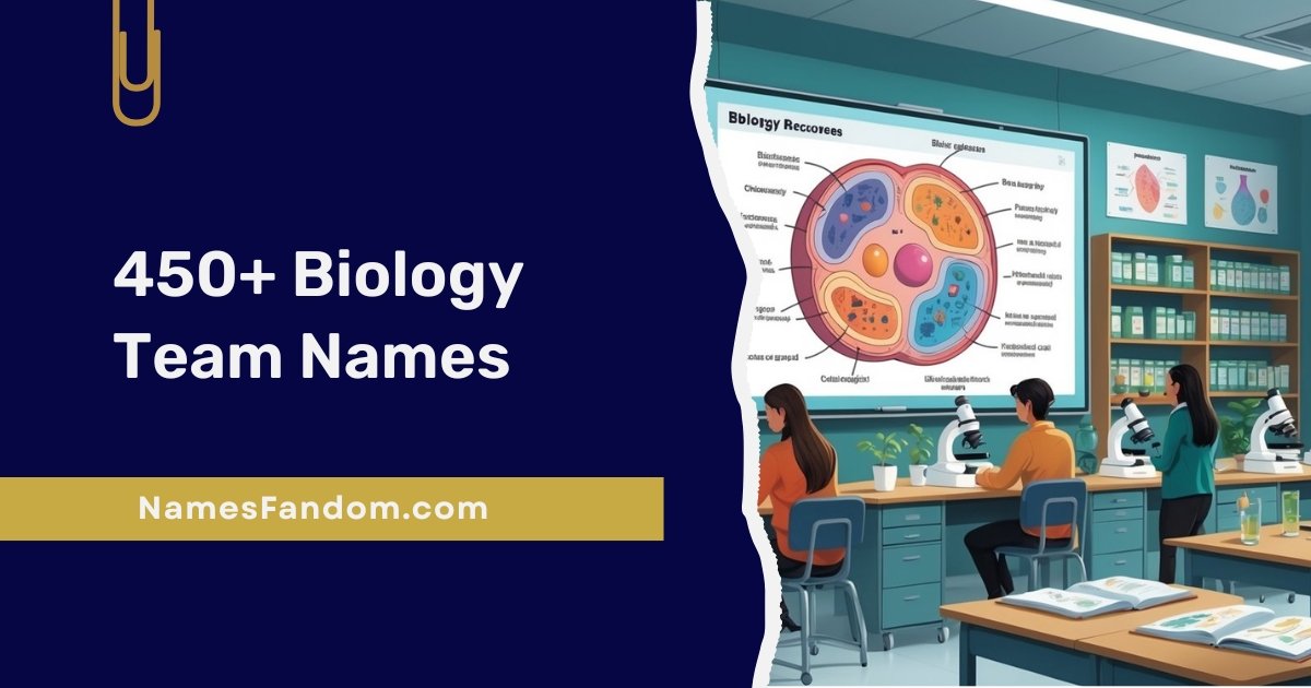 Biology Team Names