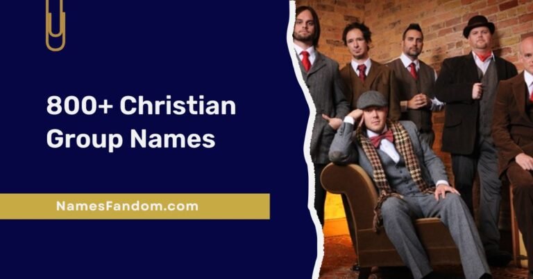Christian Group Names