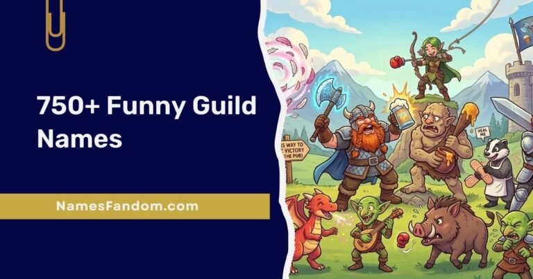 Funny Guild Names