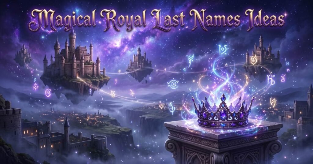 Magical Royal Last Names Ideas