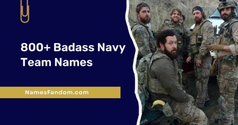 Navy Team Names
