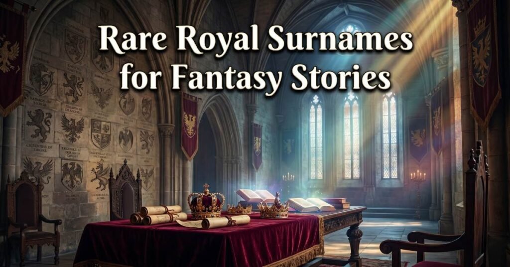 Rare Royal Surnames for Fantasy Stories