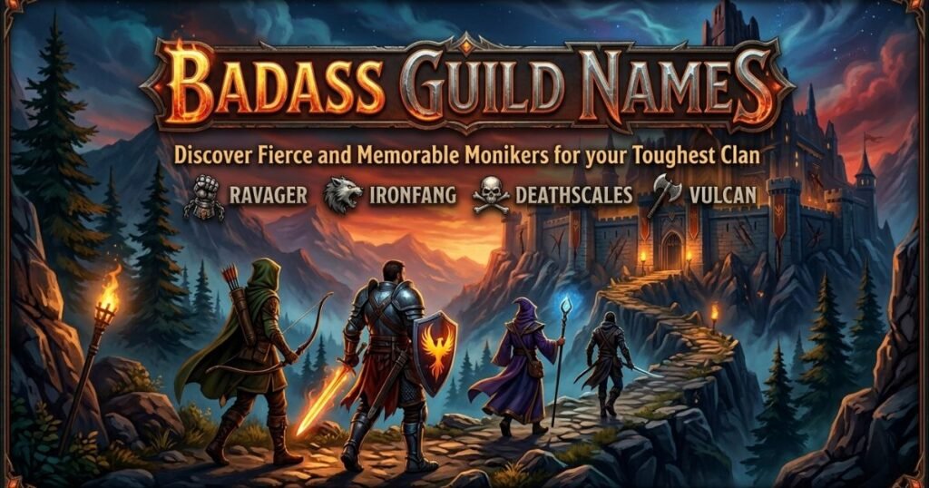 Badass Guild Names