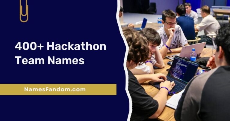 Hackathon Team Names