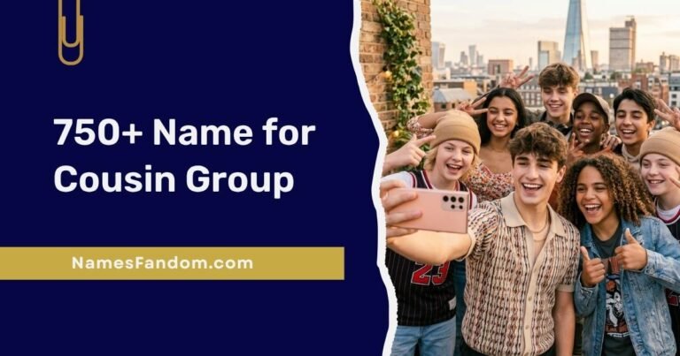Name for Cousin Group