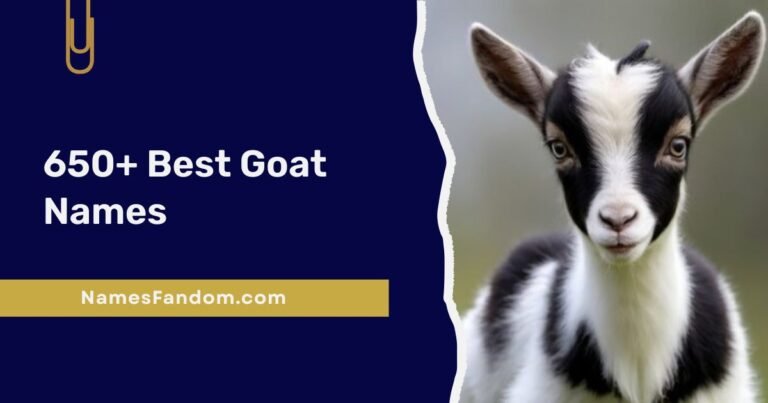 Best Goat Names