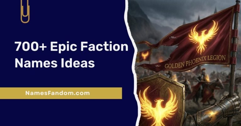 Faction Names