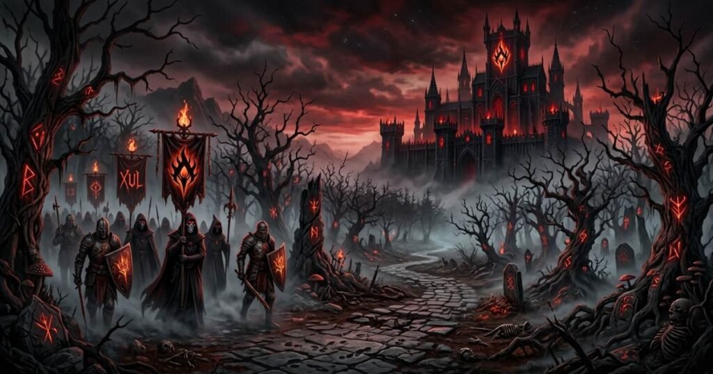 Horror and Dark-Themed Faction Names