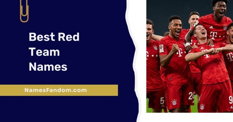 Red Team Names
