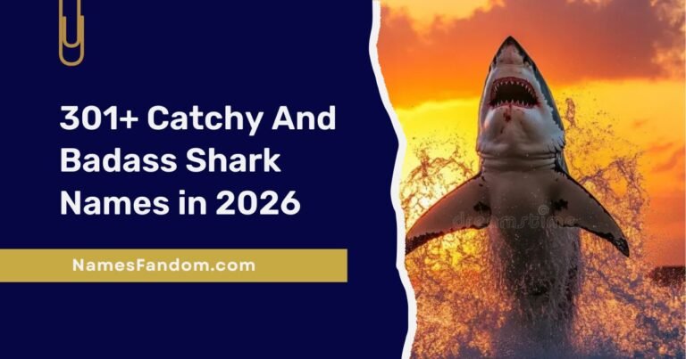 Badass Shark Names