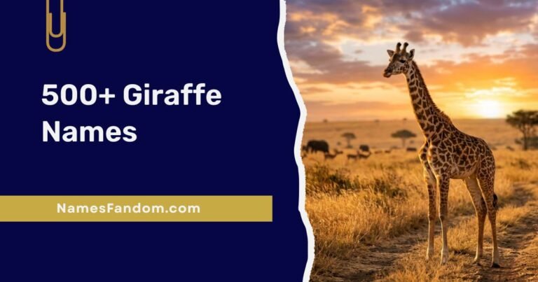 Giraffe Names
