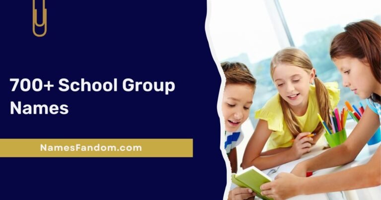 School Group Names