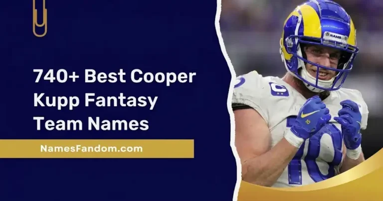 Cooper Kupp Fantasy Team Namespng